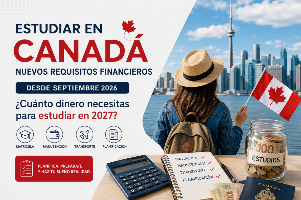 Requisitos económicos Canadá 2027